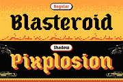 Oldbitz - Pixel Font, a Sans Serif Font by Burntilldead (Thumbnail 4 of 12)