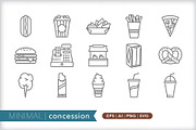 Food 10-pack icon bundle, an Outline Icon by Picture Window (Thumbnail 11 of 12)