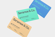 Business Card Mockup, an Advertising Mockup by seramoe (Thumbnail 3 of 5)
