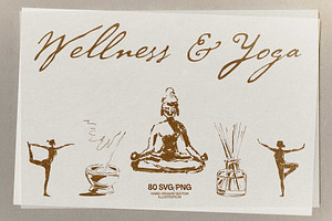 Wellness And Yoga Illustrations