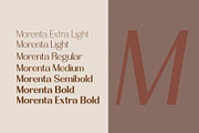 Morenta Variable Sans Serif, a Sans Serif Font by Stripes Studio (Thumbnail 2 of 11)