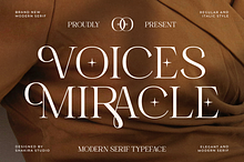 Voices Miracle - Minimal Elegant