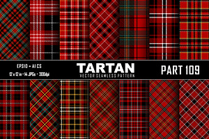 Seamless Tartan Pattern. Part109