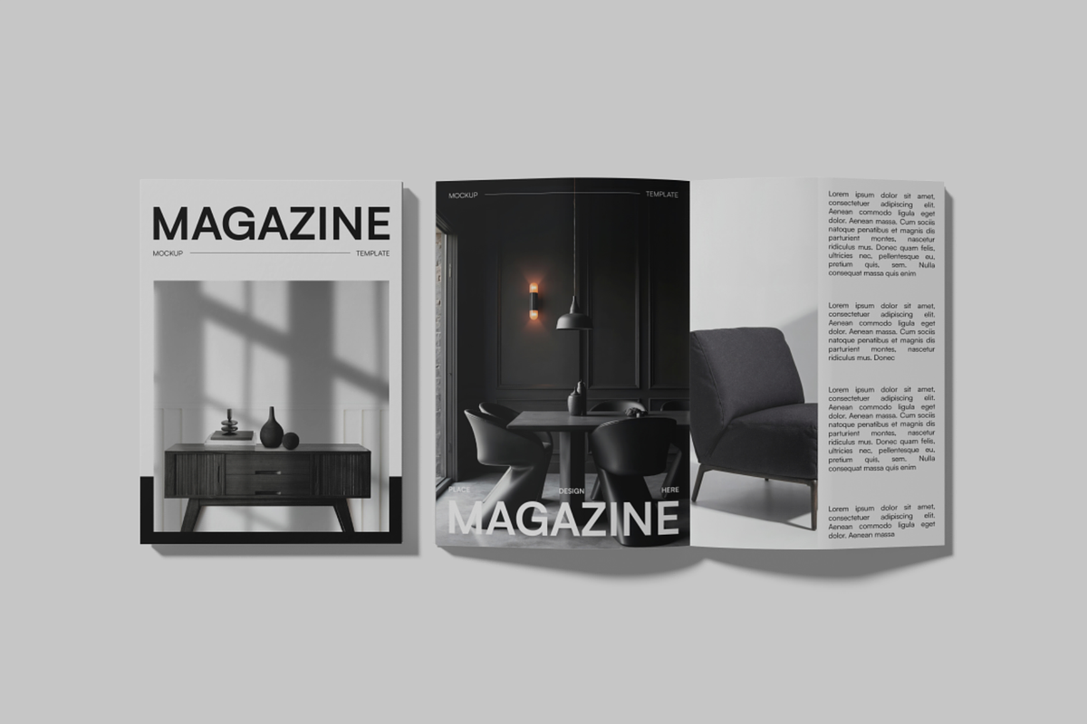 Magazine Mockup, a Books & Magazine Mockup by Cekal_std (Photo 4 of 4)