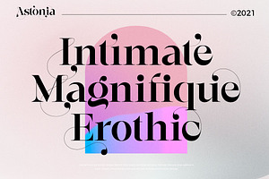 Astonia Typeface