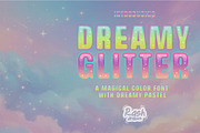 Dreamy glitter, a Sans Serif Font by Rashdrawn (Thumbnail 1 of 7)