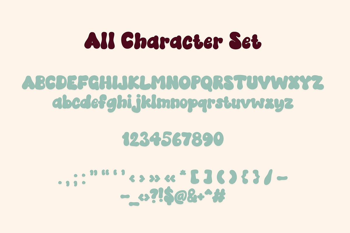 Retro Santa is a retro groovy font, a Script Font by Brown Cupple (Photo 6 of 9)