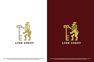 Lion Kingdom Luxury Logo Design Icon, a Branding & Logo Template by Morvana Crew