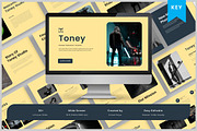 Toney–Business Keynote Template, a Presentation Template by kreatifreya (Thumbnail 1 of 5)