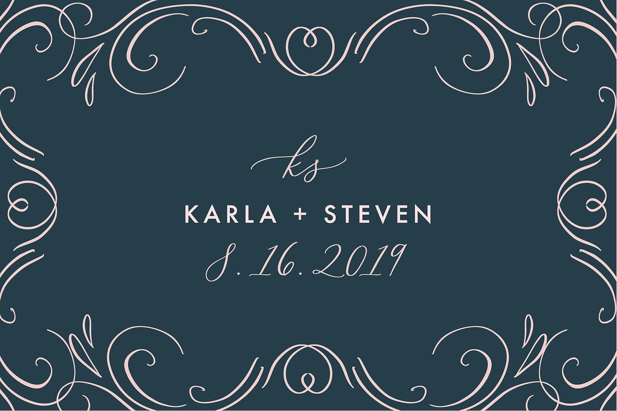 Delicate Elegant Script & Ornaments preview 3