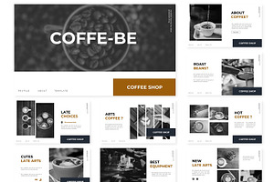 Coffe - Be Powerpoint Template