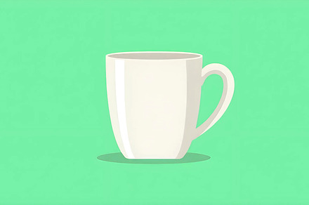 Flat vector illustration of a cerami, a Photo by LOGOCREATIVE