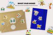 Animated Chicago Stickers, an Emoji Icon by Prosymbols (Thumbnail 5 of 13)