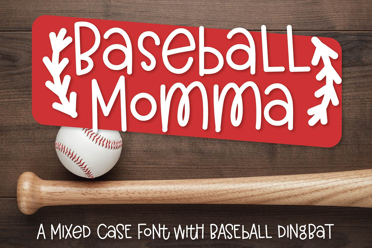 Baseball Momma - A Font Duo