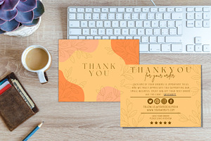 Thank You Card 2 Sided