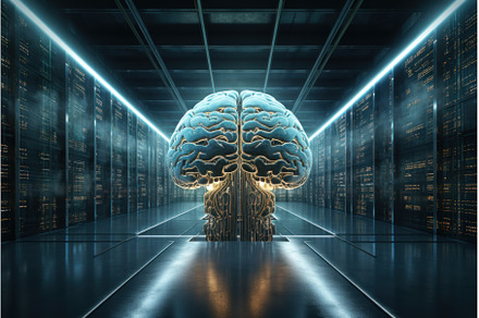Technologically-advanced Brain data, a Technology Photo by Ylivdesign