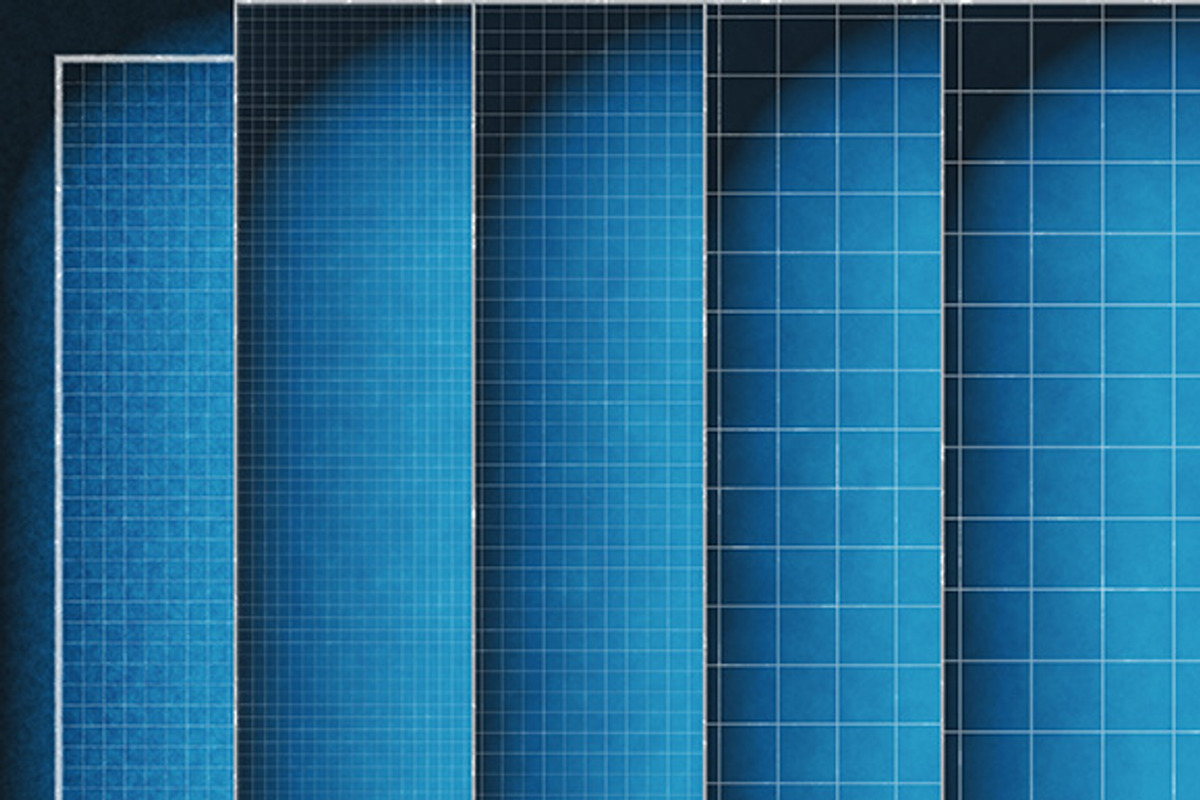 Blue print textures, a Texture Graphic by dotstudio (Photo 3 of 6)