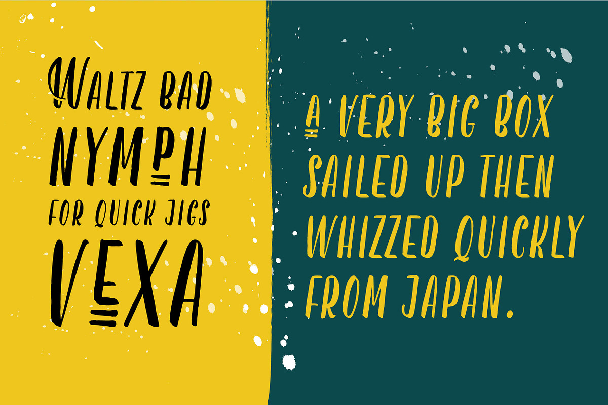Berryspickers Handmade Sans preview 3