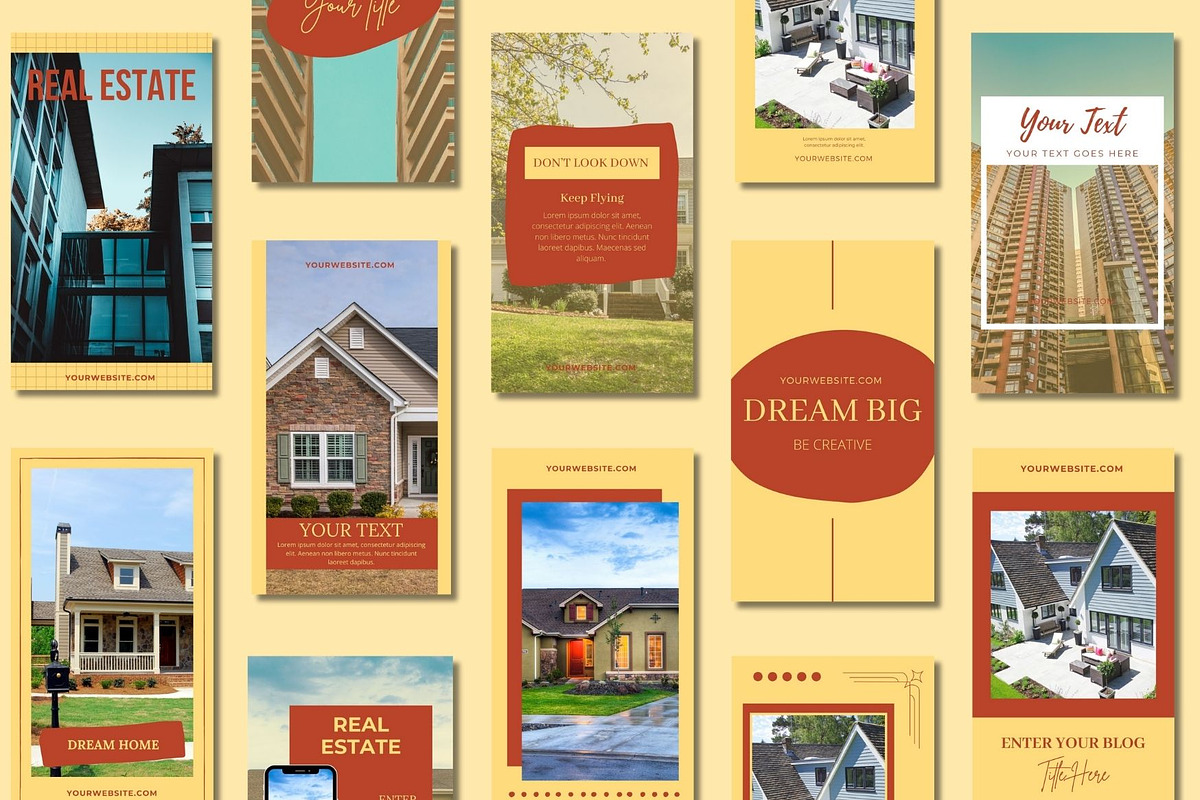 Real Estate Story Canva Templates, a Templates & Theme by BoontenStudio (Photo 4 of 8)
