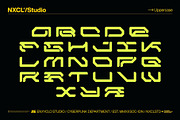 NCL GESROB - Cyberpunk Font, a Sans Serif Font by Enxyclo Studio (Thumbnail 9 of 14)