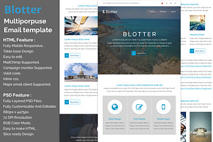 Blotter - Responsive Email Template