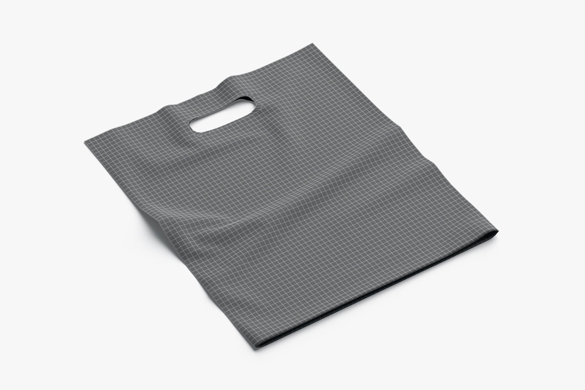 Die-Cut Plastic Bag 3D Model, a 3D by rebrandy (Photo 7 of 9)