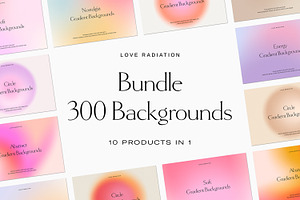 BUNDLE Grainy Gradient Backgrounds