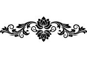 Vintage Floral Divider Bundle, a Decorative Illustration by Designer_Momina (Thumbnail 8 of 21)