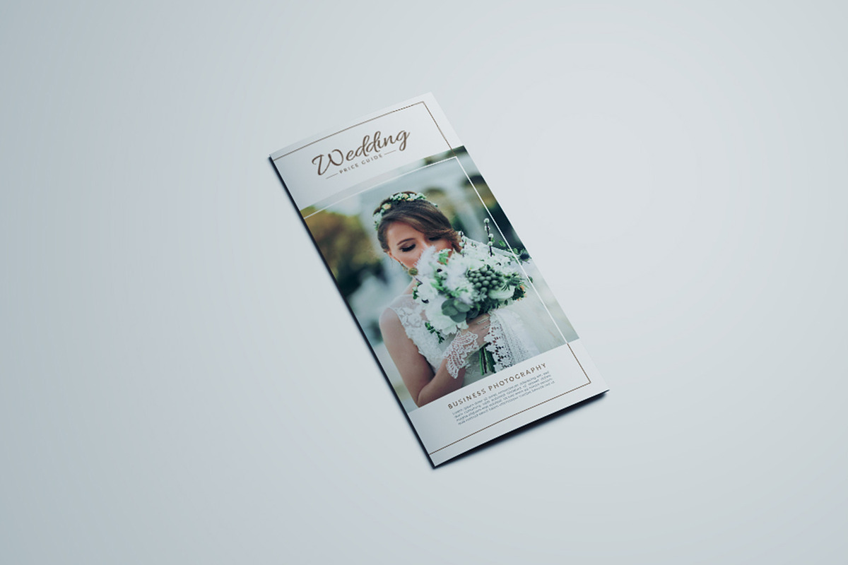 Wedding Business Trifold Brochure, a Brochure Template by Design with Qurat (Photo 3 of 8)
