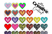 Heart Clipart Bundle, a Graphic by Mrs. Creative Creations (Thumbnail 1 of 7)