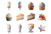 Pastel Sweets Clipart, an Illustration by Design Market (Thumbnail 3 of 3)