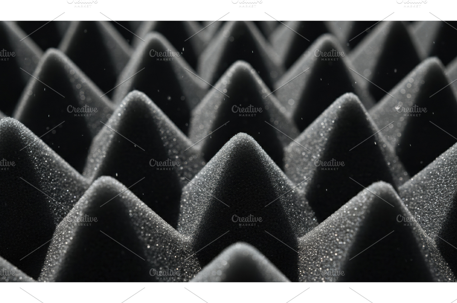 Acoustic foam spike pattern, a Background Photo by Igor Tichonow
