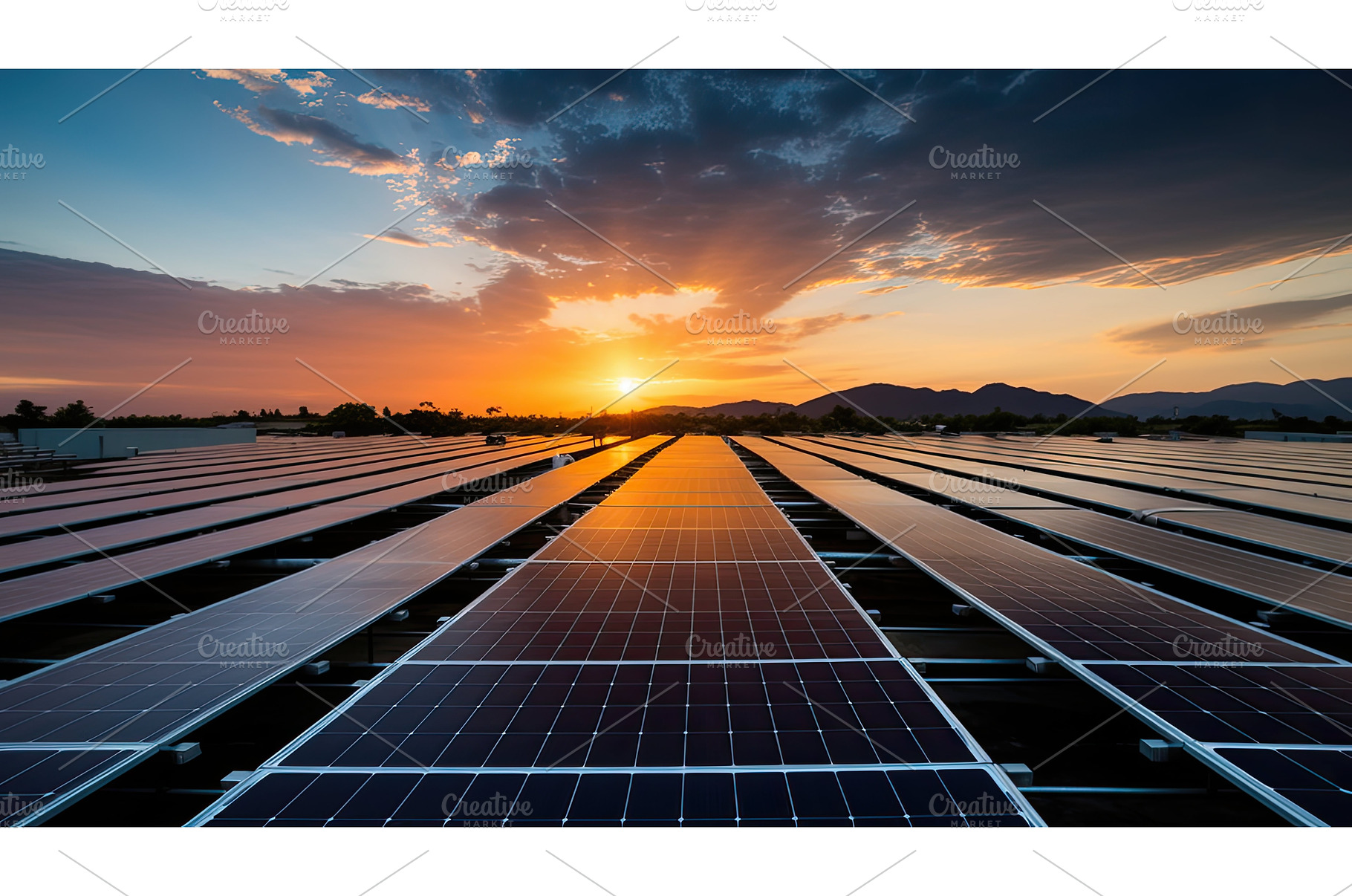 rooftop solar panels sun ai, a Technology Photo by pikepicture