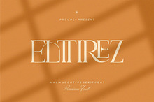 Elttirez || Classy Serif Font