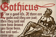 Gothicus™ Set, a Blackletter Font by Aerotype (Thumbnail 2 of 3)