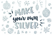Make you own Christmas silver!, a Layer Style Add-On by Art of Sun (Thumbnail 1 of 3)