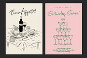 Manhattan Cocktails Handwritten Font, a Handwritten Font by Nicky Laatz (Thumbnail 3 of 15)