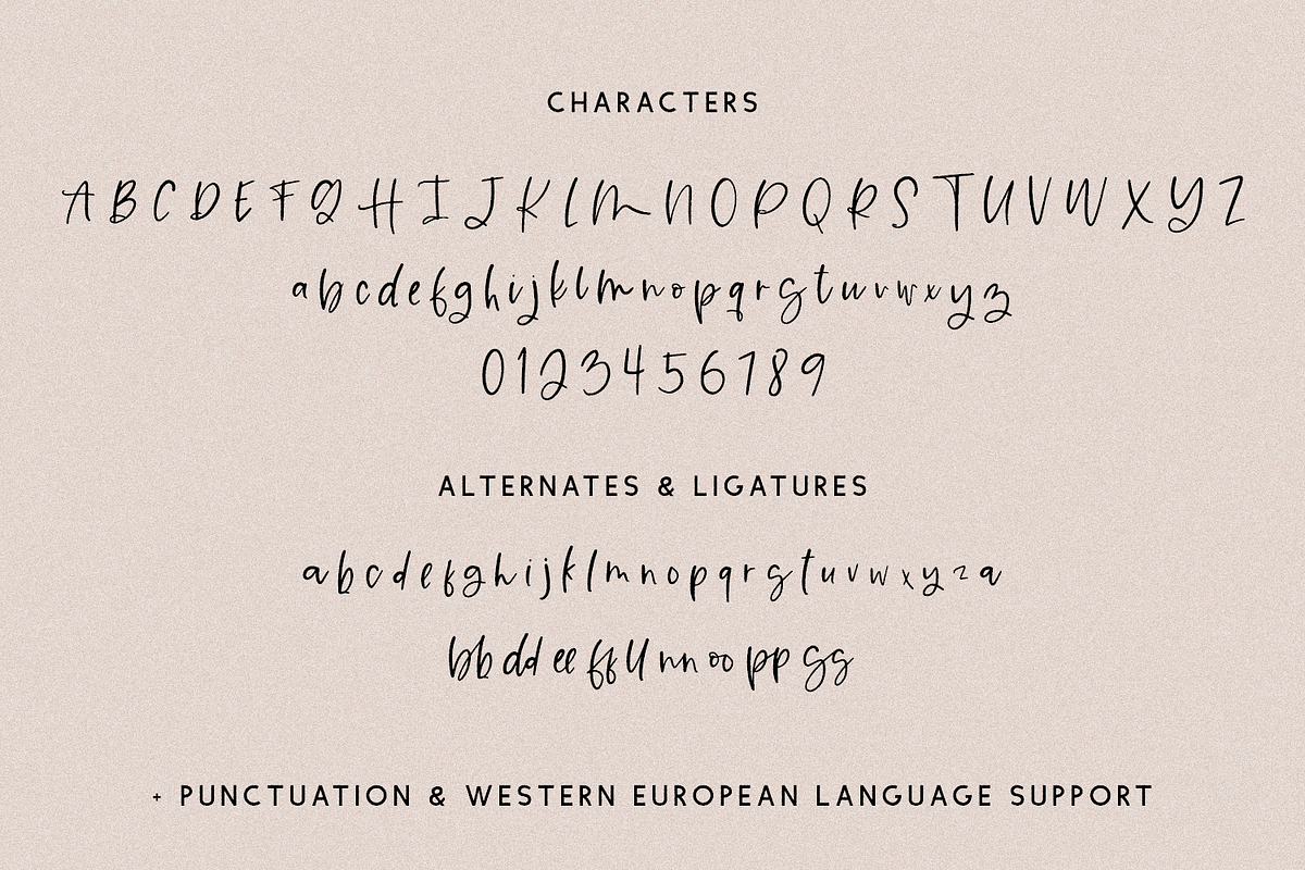 Caramel Creme Script, a Handwritten Font by Beck McCormick (Photo 10 of 10)