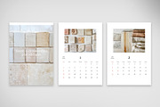 Minimalist Stone 2026 Calendar, a Print Template by McLittle Stock (Thumbnail 5 of 6)