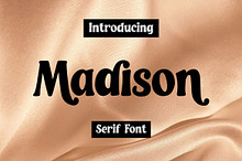 Madison -  Serif Font