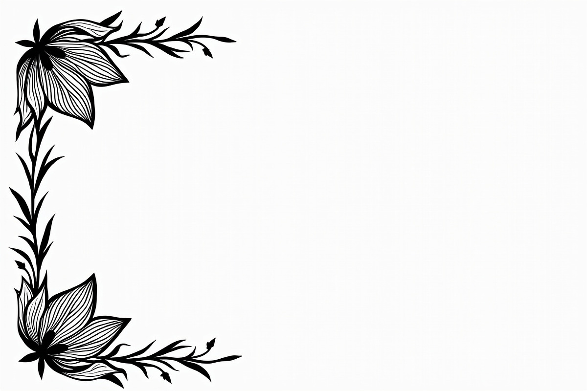 Floral Corner Border Bundle, an Illustration by Designs_River (Photo 7 of 9)