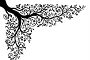 50 Tree Branch Corner Silhouette, a Decorative Illustration by Amazin_art (Thumbnail 25 of 27)
