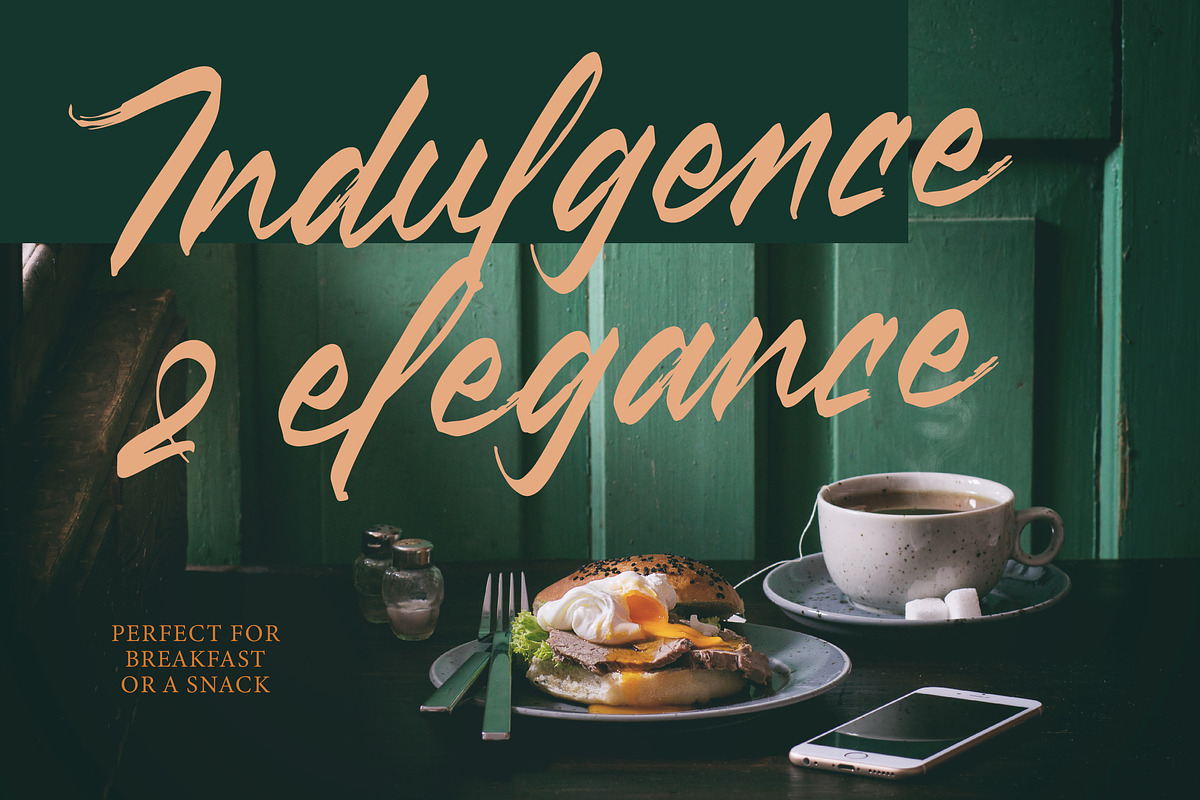 Pluretta Vintage Modern Brush Font, a Serif Font by Letterena Studios Script (Photo 12 of 20)