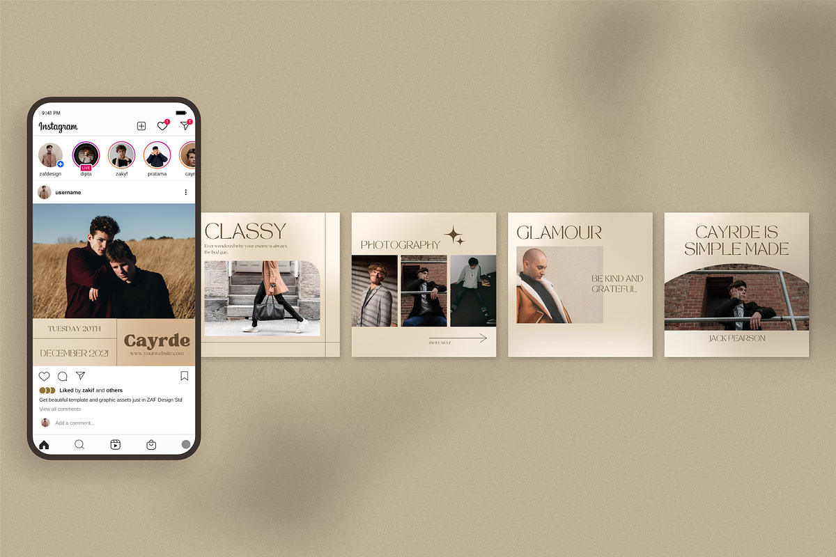 Cayrde - Social Media Template, a Social Media Template by ZAF Studio (Photo 6 of 12)