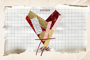 Velvet Hearts: Collage Pack, an Object Graphic by TiriCo (Thumbnail 9 of 10)