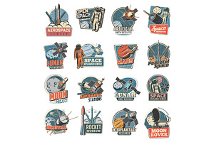 Space Exploration Icons, Universe