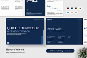 Kairo Futuristic EV Brand Guidelines