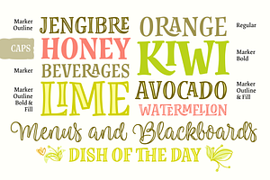 Limon - Complete Font Family