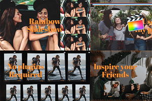 Rainbow Slideshow, a Templates & Theme by mdlabdesign
