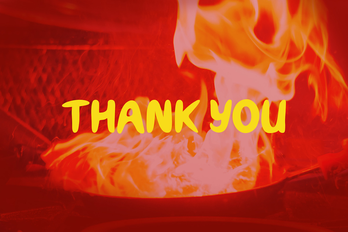 Superspicy Decorative Display Font, a Handwritten Font by Pokal Studio (Photo 6 of 6)